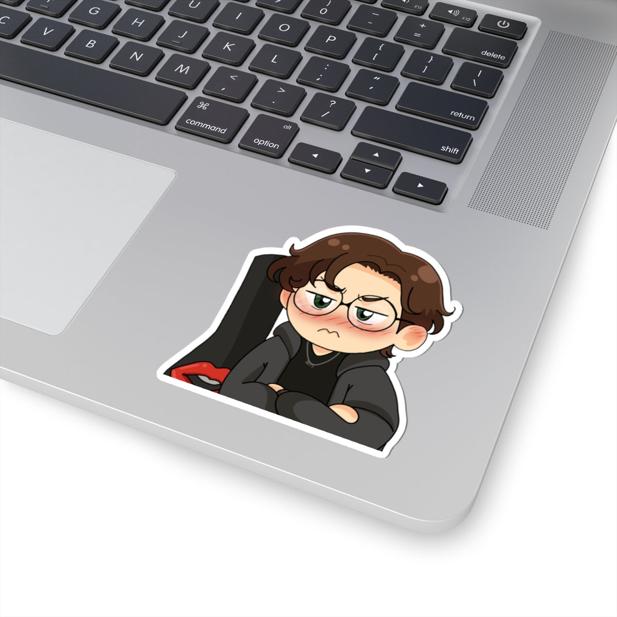 retz blush kisscut sticker